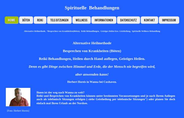 Vorschau von www.herbys-geistheilung.de, Herby's Geistheilung