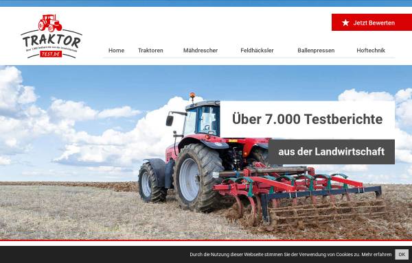 Vorschau von www.deutz-traktoren.de, Deutz Traktoren und Erntetechnik
