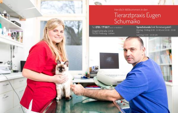 Vorschau von tierarztpraxis-freiburg.com, Kleintierpraxis in der Wiehre
