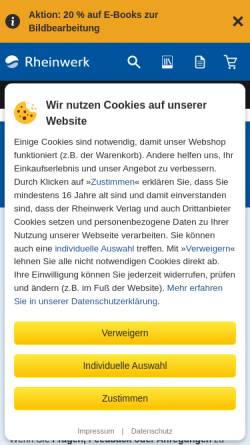 Vorschau der mobilen Webseite openbook.rheinwerk-verlag.de, PHP 4