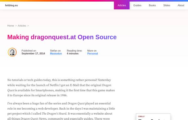 Vorschau von www.dragonquest.at, Dragon-Quest.net
