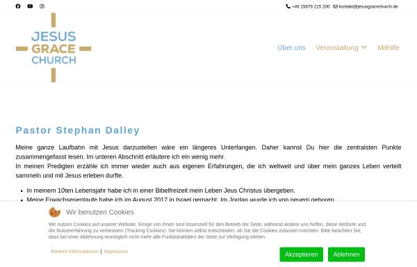 Vorschau von www.dalley-energie.de, Stephan Dalley - Praxis für geistiges Heilen
