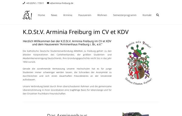 Vorschau von www.arminia-freiburg.de, Arminia