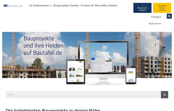 Vorschau von www.bautafel.de, Bautafel.de