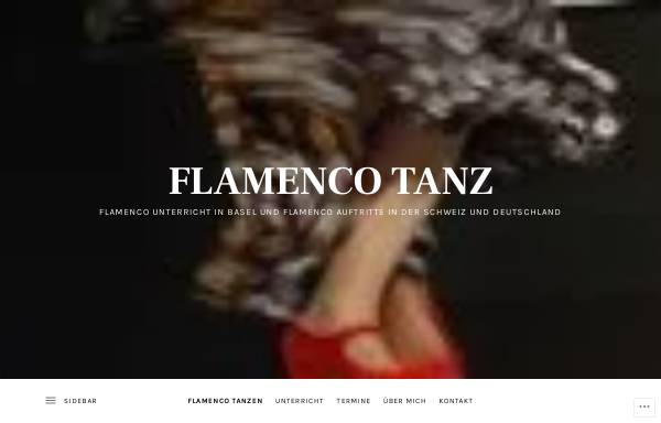 Vorschau von www.flamencotanzen.ch, Erika Huggel