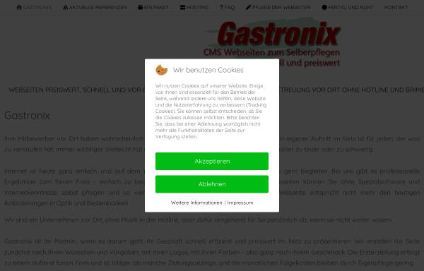 Vorschau von www.gastronix.de, Gastronix Inh. Jens Möller