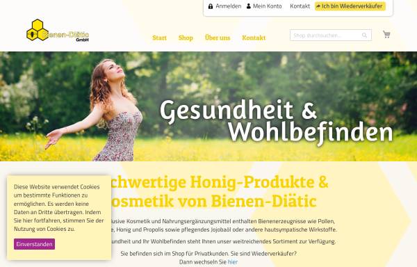 Vorschau von shop.bienen-diaetic.de, Bienen Diätic GmbH