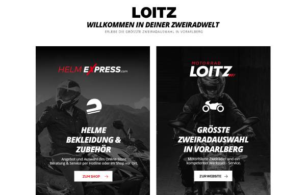 Vorschau von www.loitz.at, Zweirad Loitz KG
