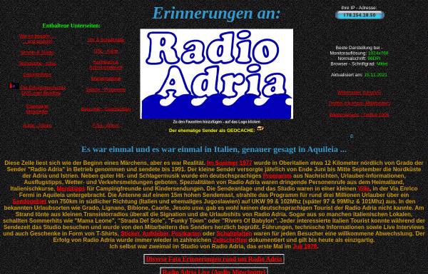 Vorschau von radio-adria.cybercomm.at, Radio-Adria