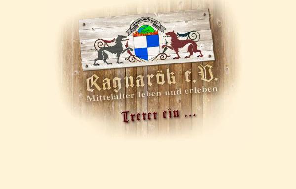 Vorschau von www.ragnaroek-ev.de, Ragnarök e.V. - Mittelalter leben und erleben!