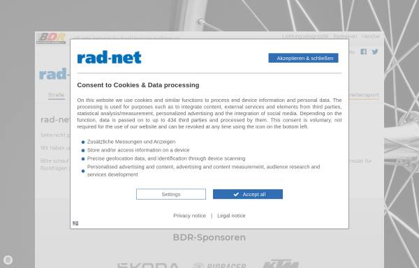Vorschau von www.rad-net.de, Institute für Leistungsdiagnostik