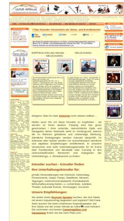 Vorschau der mobilen Webseite www.kuenstler-empfehlung.de, Künstler Empfehlung