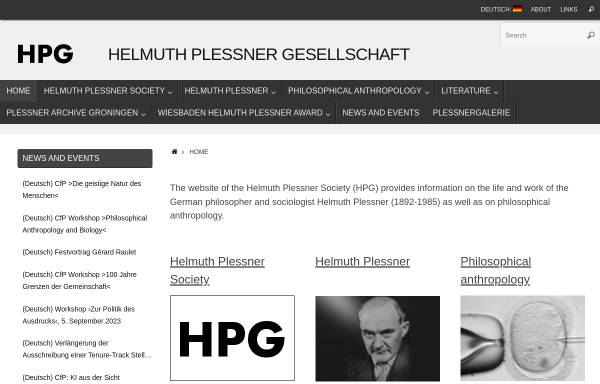 Plessner, Helmuth (1892-1985)