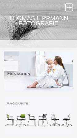 Vorschau der mobilen Webseite www.tl-studios.de, Lippmann Photodesign GmbH