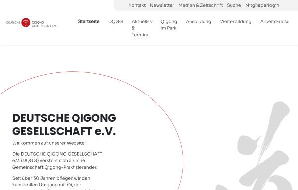 Vorschau von qigong-gesellschaft.de, Deutsche Qigong Gesellschaft e.V.