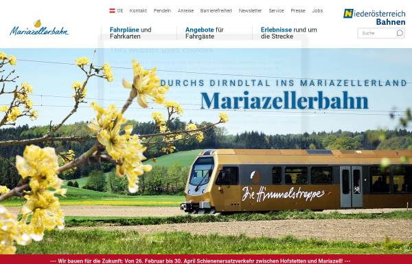 Vorschau von www.noevog.at, Mariazellerbahn