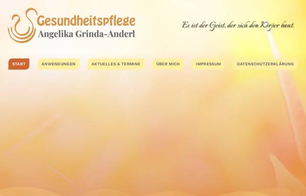 Vorschau von www.grinda-anderl.de, Gesundheitspflege Angelika Grinda-Anderl
