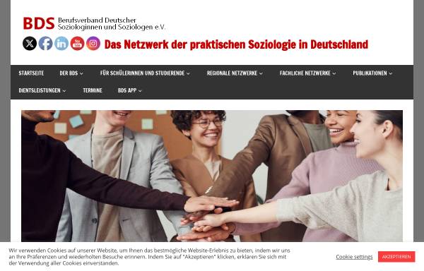 Vorschau von www.bds-soz.de, Sozialwissenschaften und Berufspraxis (SuB)