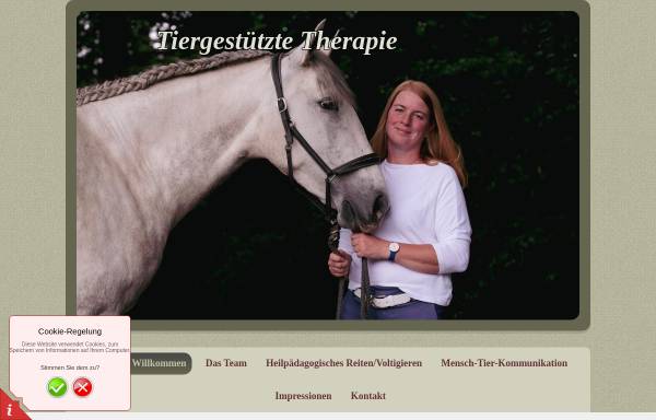 Vorschau von www.mvp-tgt.de, Tiergestützte Therapie Manuela Venticinque-Pelster