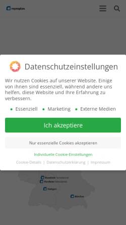 Vorschau der mobilen Webseite reproplan.de, reproplan Köln GmbH