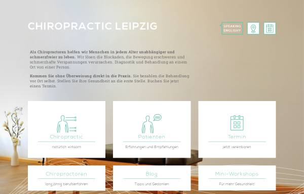 Vorschau von www.chiropractic-leipzig.de, Deutsche Chiropraktoren Gesellschaft