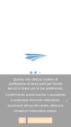Vorschau der mobilen Webseite www.aeroclub.bz, Aero Club Bozen - Südtirol - Italien