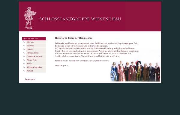 Schlosstanzgruppe Wiesenthau