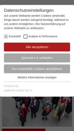 Vorschau der mobilen Webseite www.bildungscent.de, BildungsCent e.V.