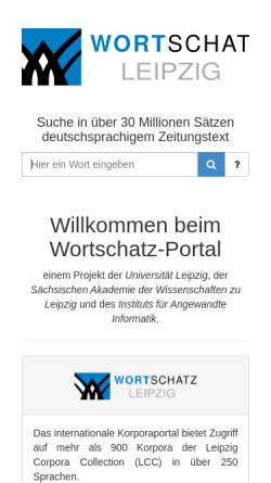 Wortschatz-Lexikon