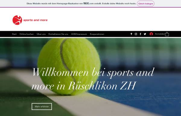 Vorschau von www.sportsandmore.ch, Chmm premium fashion Ltd. sports and more