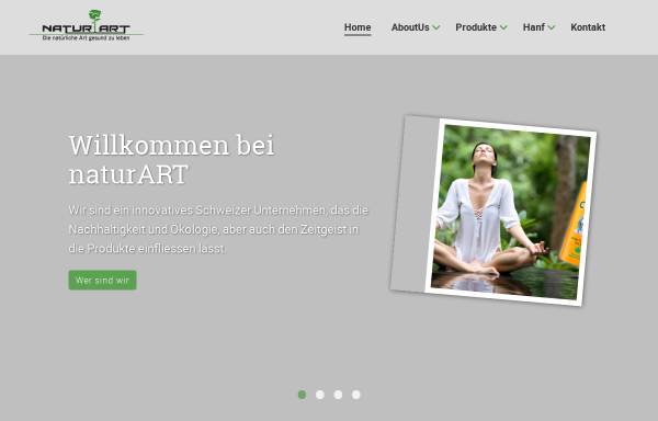 Vorschau von www.naturart.ch, Naturart GmbH