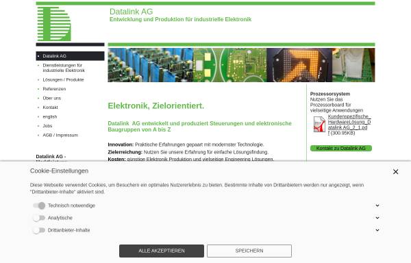 Vorschau von www.datalink.ch, Datalink