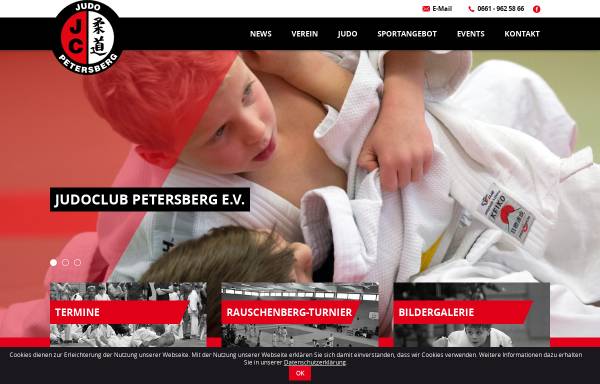 Vorschau von www.judoclub-petersberg.de, Judoclub Petersberg e.V.