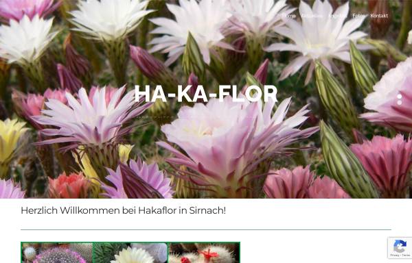 Vorschau von www.hakaflor.ch, Ha-Ka-Flor M. Hadorn