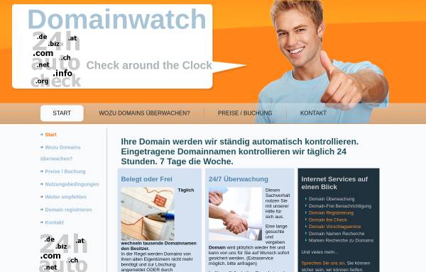 Vorschau von www.domain-ueberwachen.de, domain-uberwachen.de