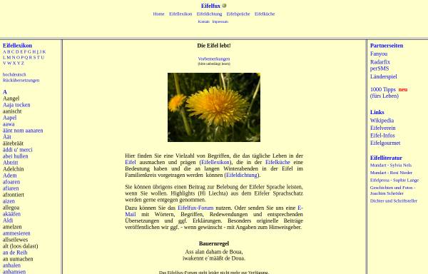 Vorschau von heck.linux20.christo.net, Eifelfux
