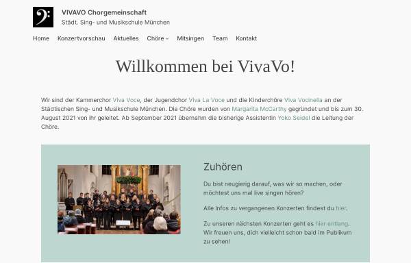 Vorschau von www.vivavo.de, Viva Voce Chor