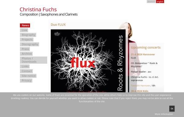 Vorschau von www.christina-fuchs.de, Fuchs, Christina