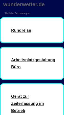 Das Onlinewetter von Wundersleben