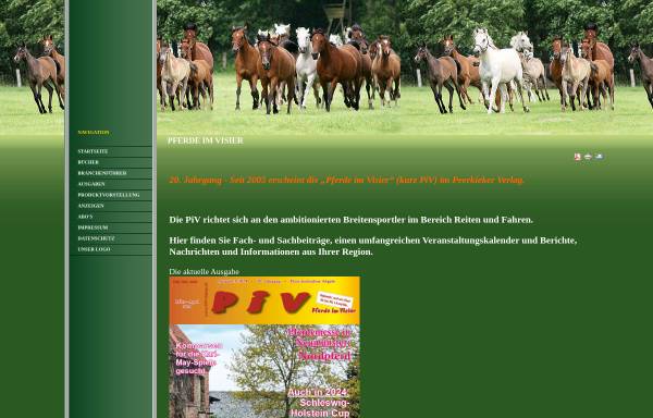 Vorschau von www.pferde-im-visier.de, Pferde im Visier