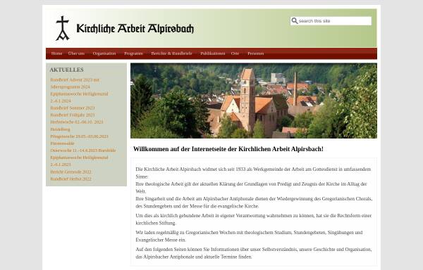 Kirchliche Arbeit Alpirsbach