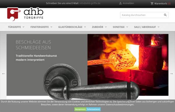 Vorschau von ahb-griffe.de, AHB-Griffe, Andreas Heidgen