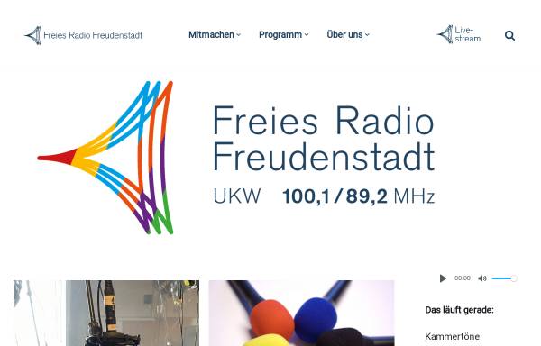 Vorschau von www.radio-fds.de, Freies Radio Freudenstadt