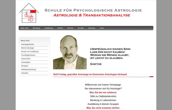 Vorschau von www.astrologieschule-heiligenhaus.de, Astrologieschule Heiligenhaus
