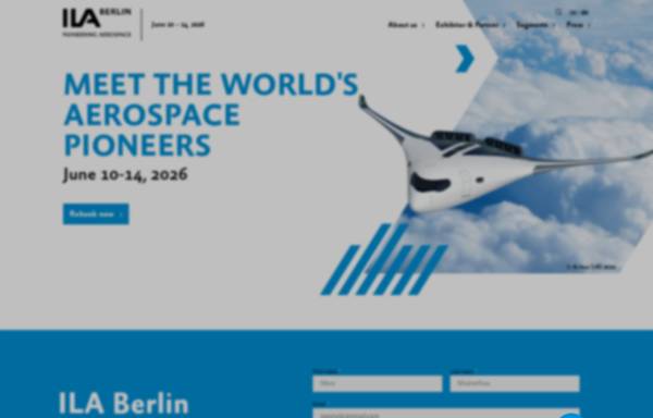 Vorschau von www.ila-berlin.de, ILA - Internationale Luft- und Raumfahrtausstellung Berlin