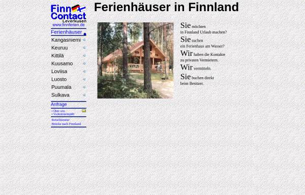 Ferienhaus-Urlaub in Finnland