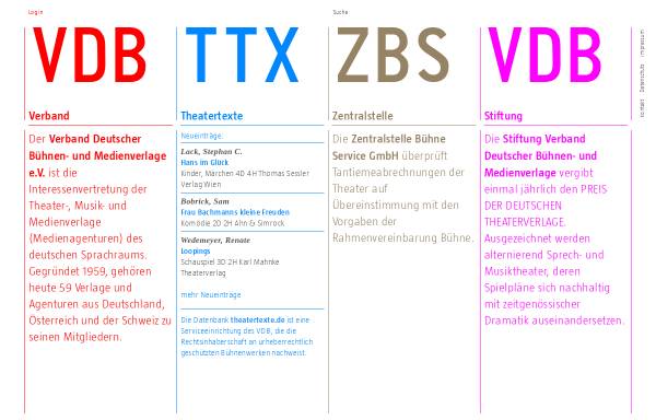 Vorschau von www.theatertexte.de, Verband Deutscher Bühnen- und Medienverlage