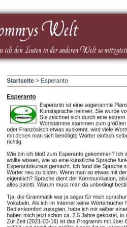 Vorschau der mobilen Webseite www.thschuetz.de, Vortaro