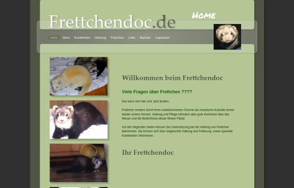 Vorschau von www.frettchendoc.de, Frettchendoc.de