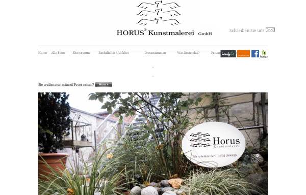 Vorschau von www.horus-hamburg.de, Horus Kunstmalerei GmbH